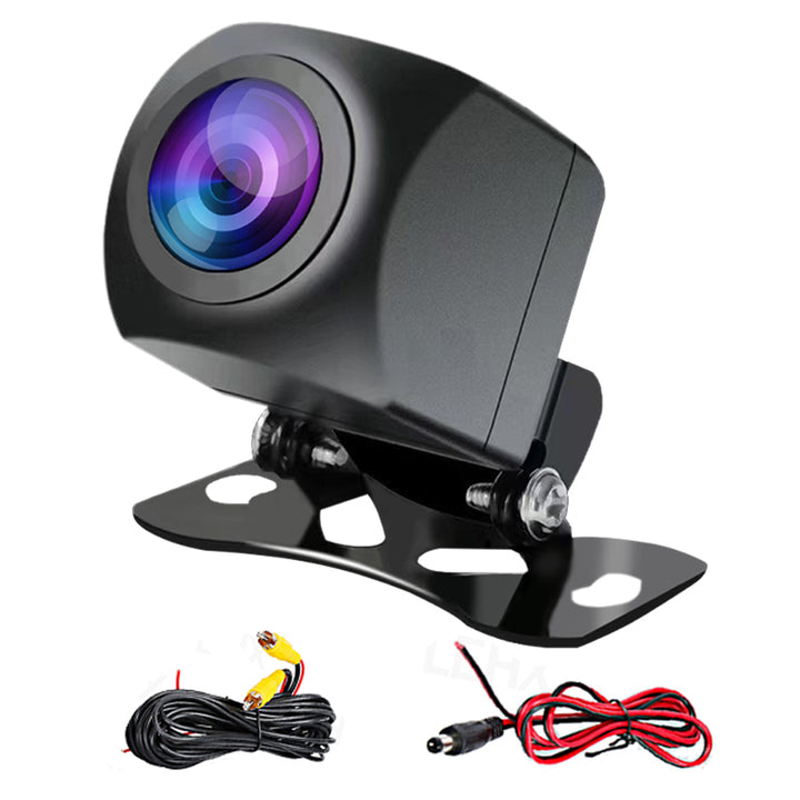 AHD 170° Car Camera Fisheye Lens Starlight Night Vision HD Car Rear View Camera for 4G LTE or AHD Input Android Radio Screen